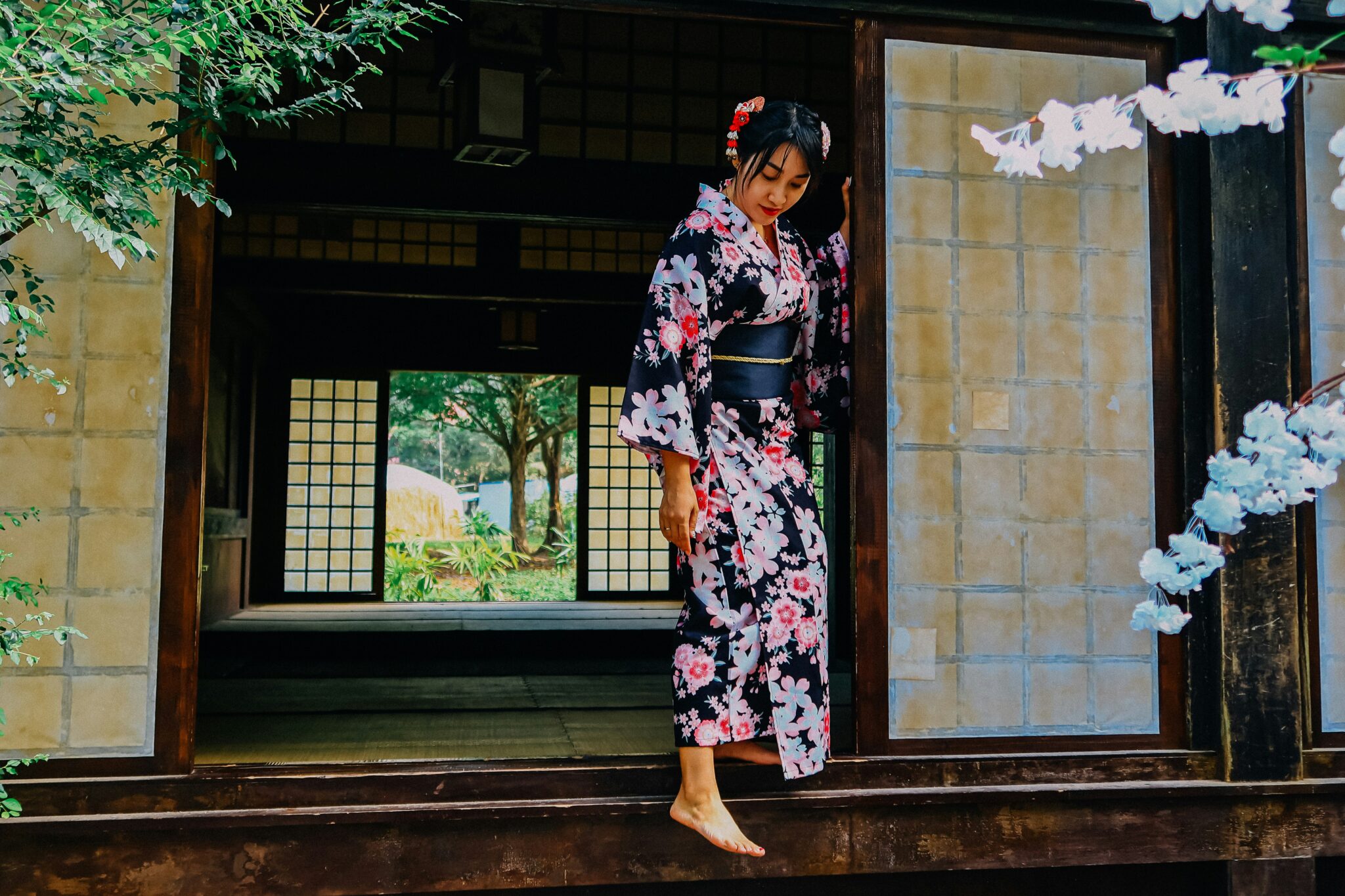 Un paseo por los distritos históricos en kimono