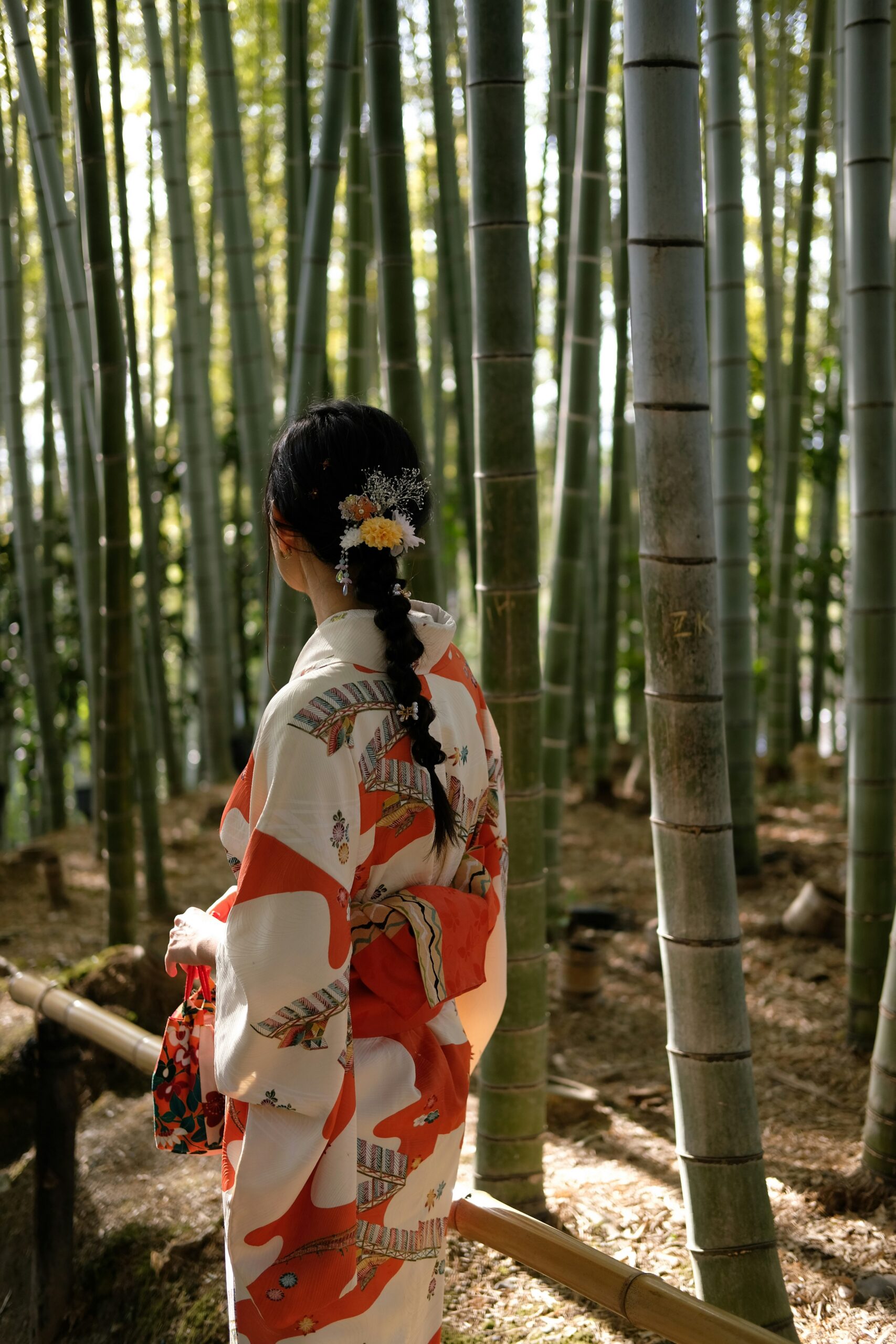 Sesiones fotográficas con kimono en el bosque de bambú de Arashiyama